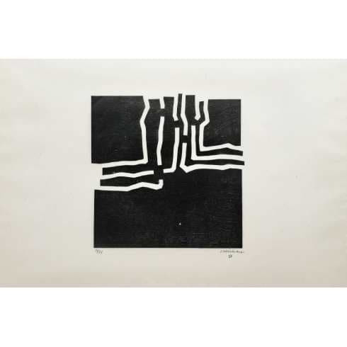 Beltza III by Eduardo Chillida 