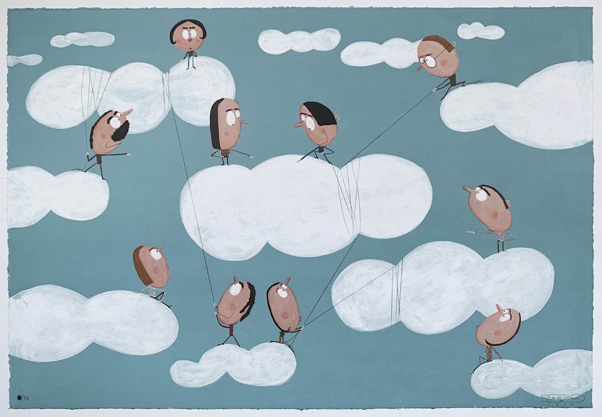 Cazadores de Nubes by Moisés Yagües 