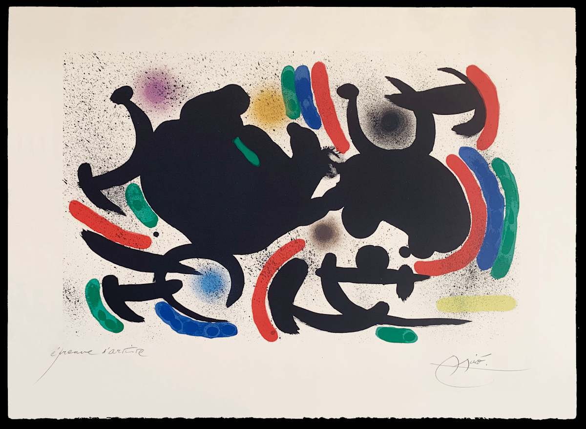 Miró Litógrafo I  (M.863) by Joan Miró 