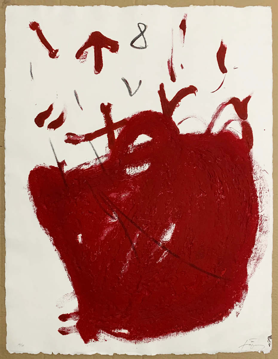 Carmí 8 by Antoni Tàpies 