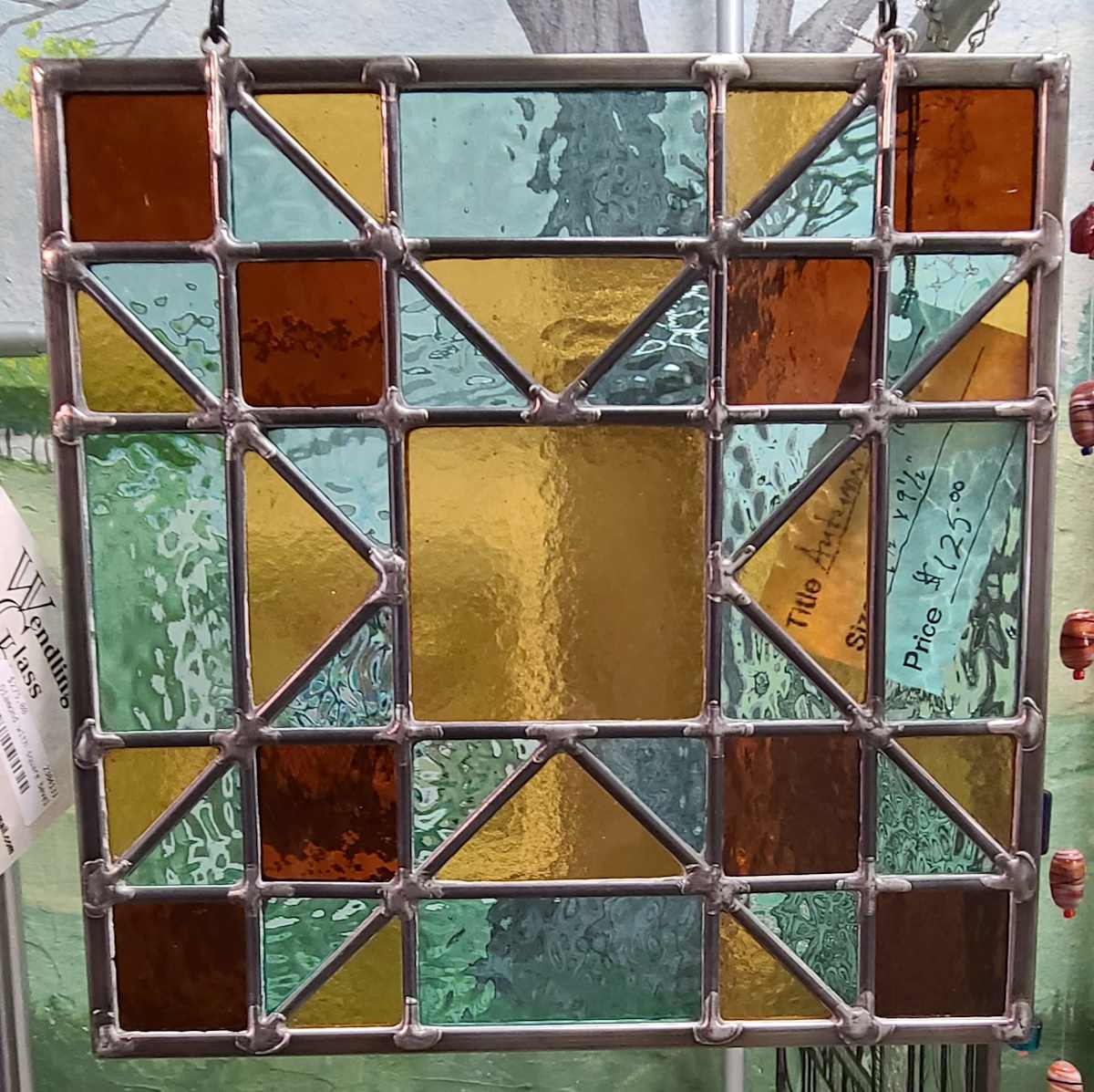 Autumn Quilt by Wendling Glass Creations 