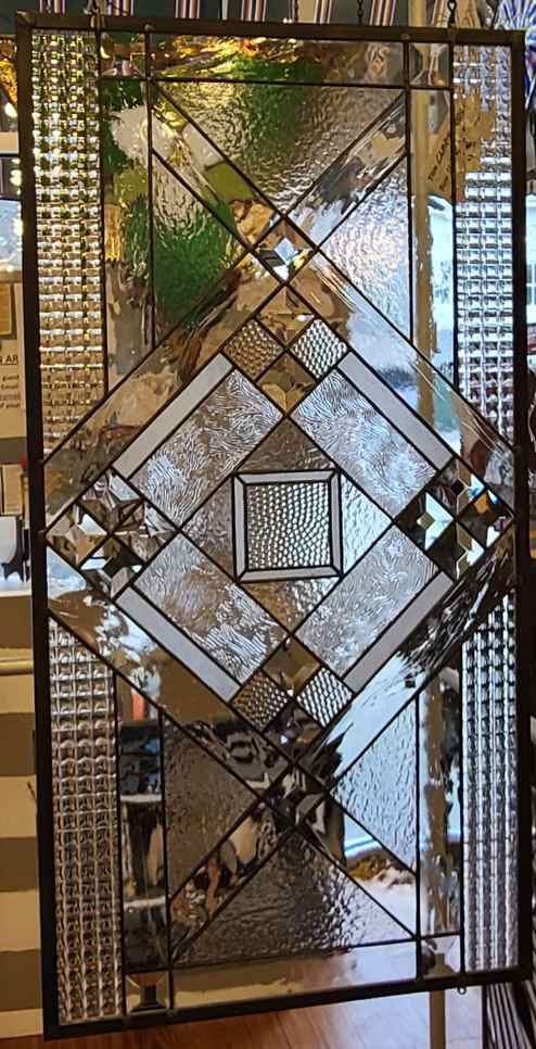 Clear Crossing by Wendling Glass Creations 