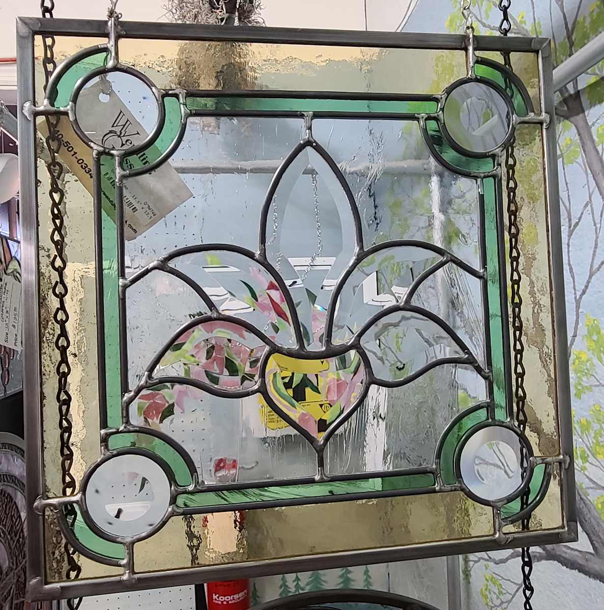 Lemon Lime by Wendling Glass Creations, Image 1.