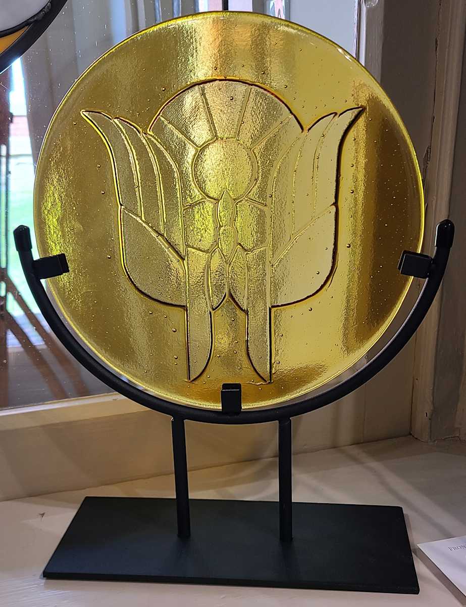 Angel Kiln Carve by Wendling Glass Creations 