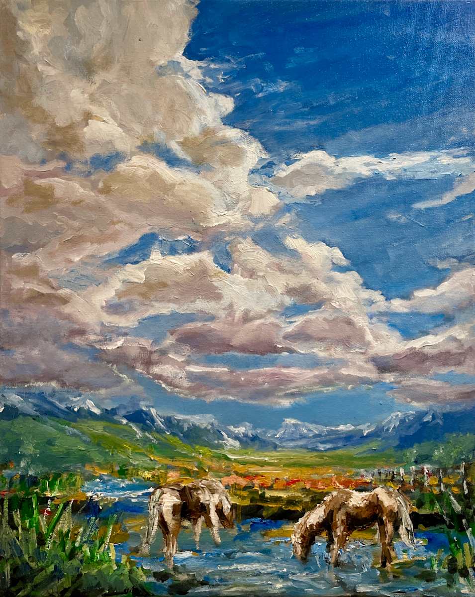 Valley Horses by Charles "Cole" Hibbeln 