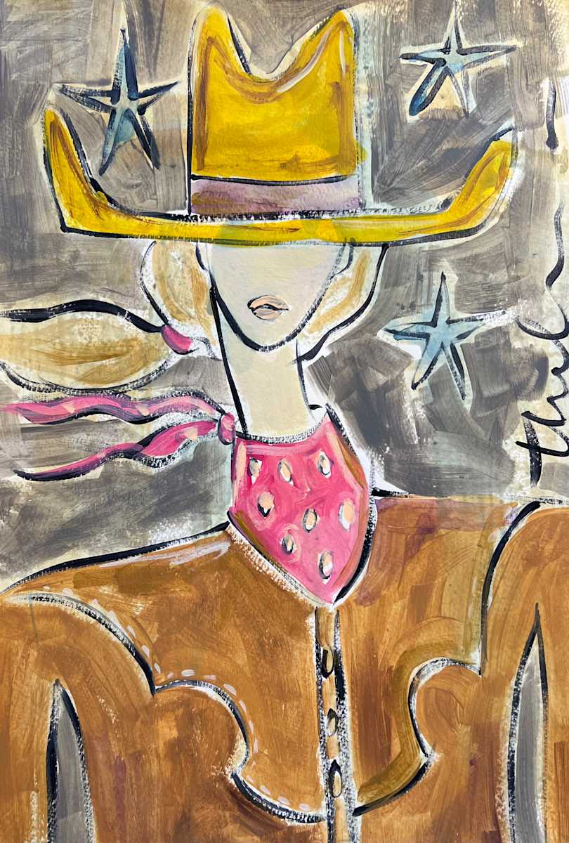 Cowgirl #23 by Thelma Lugo, Image 1.