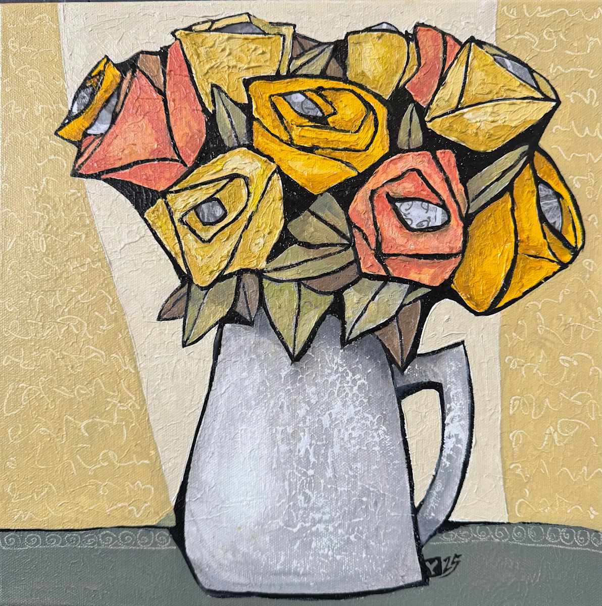 Yellow Roses by Young Kim 