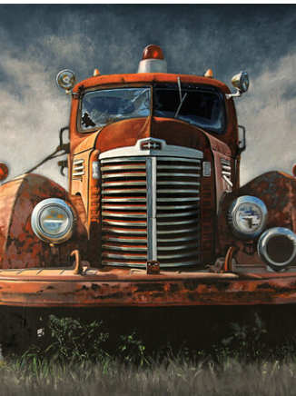 Fire Truck by Karl Melton 