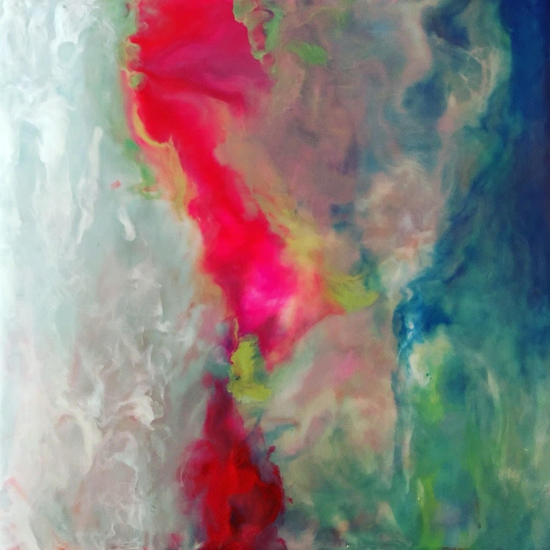 Red Tide LEP (acrylic) by Julia Ross 