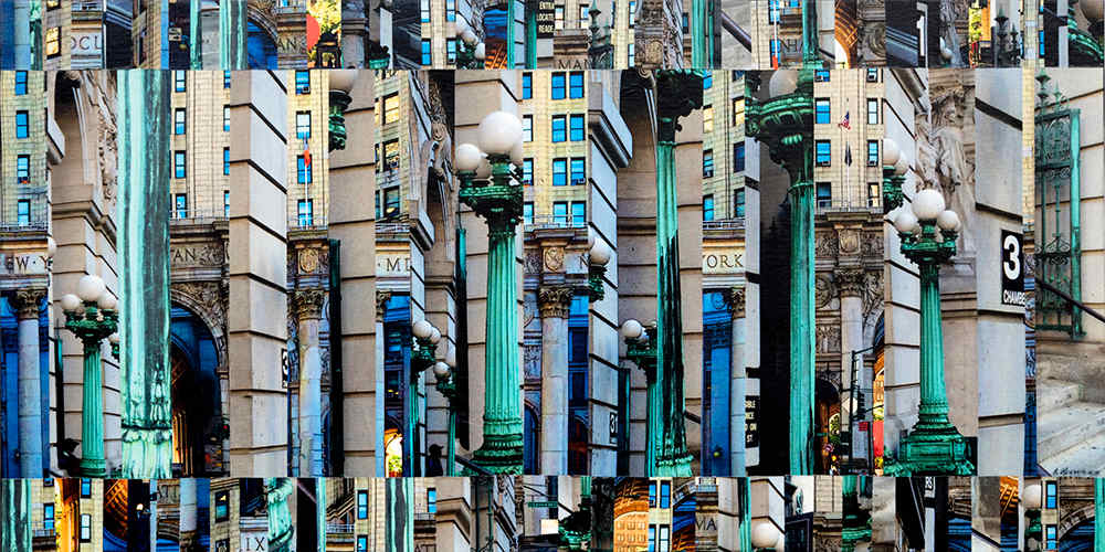 Patchwork City 62 by Marilyn Henrion 