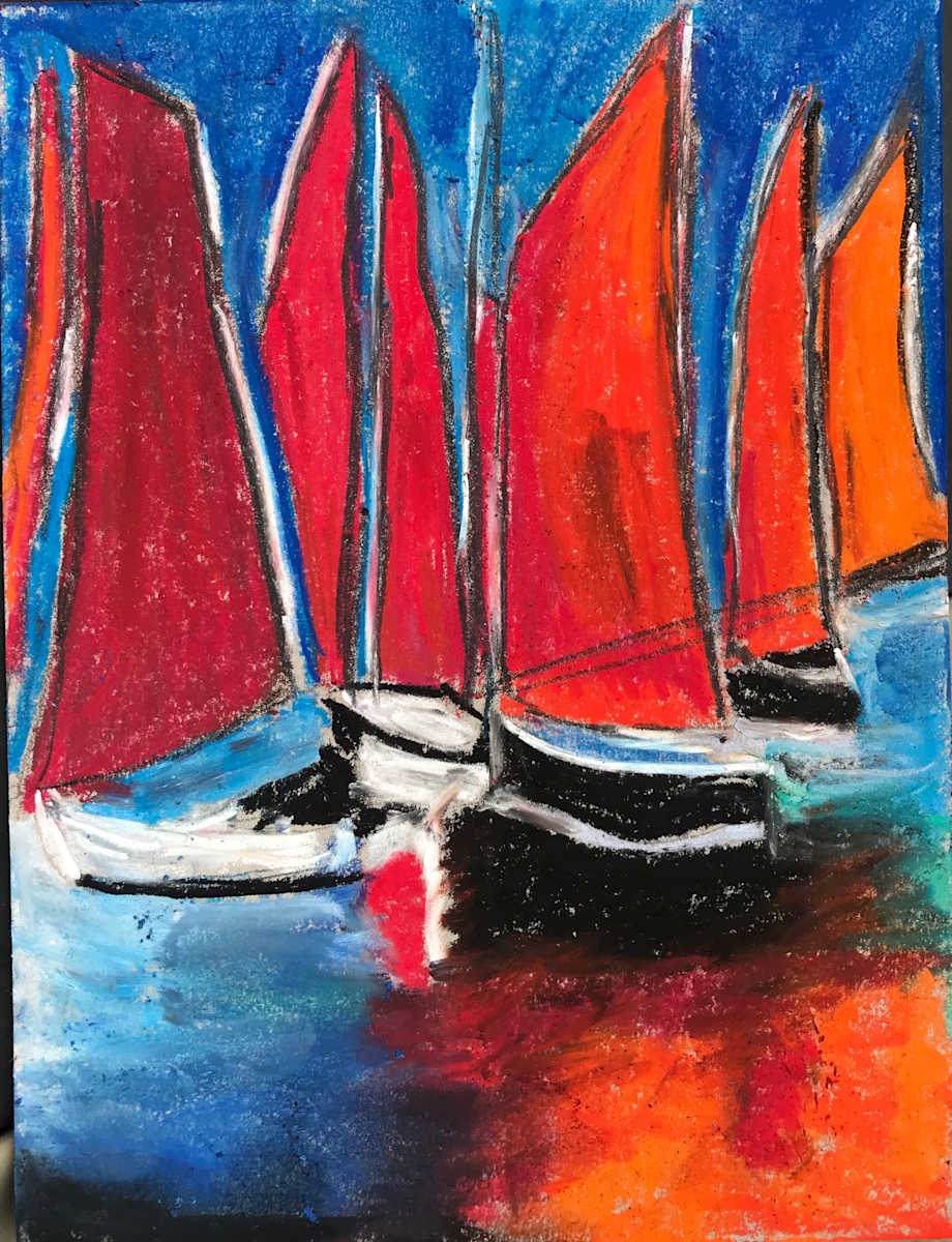 Sunset Harbor by Robin K. Moore, Image 1.