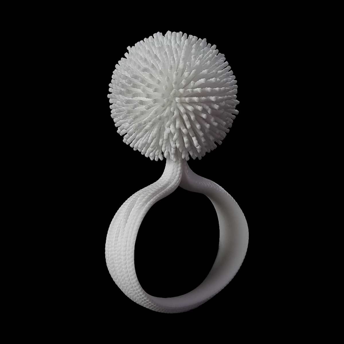 Pom-pom bangle by Hesti Wade, Image 1.