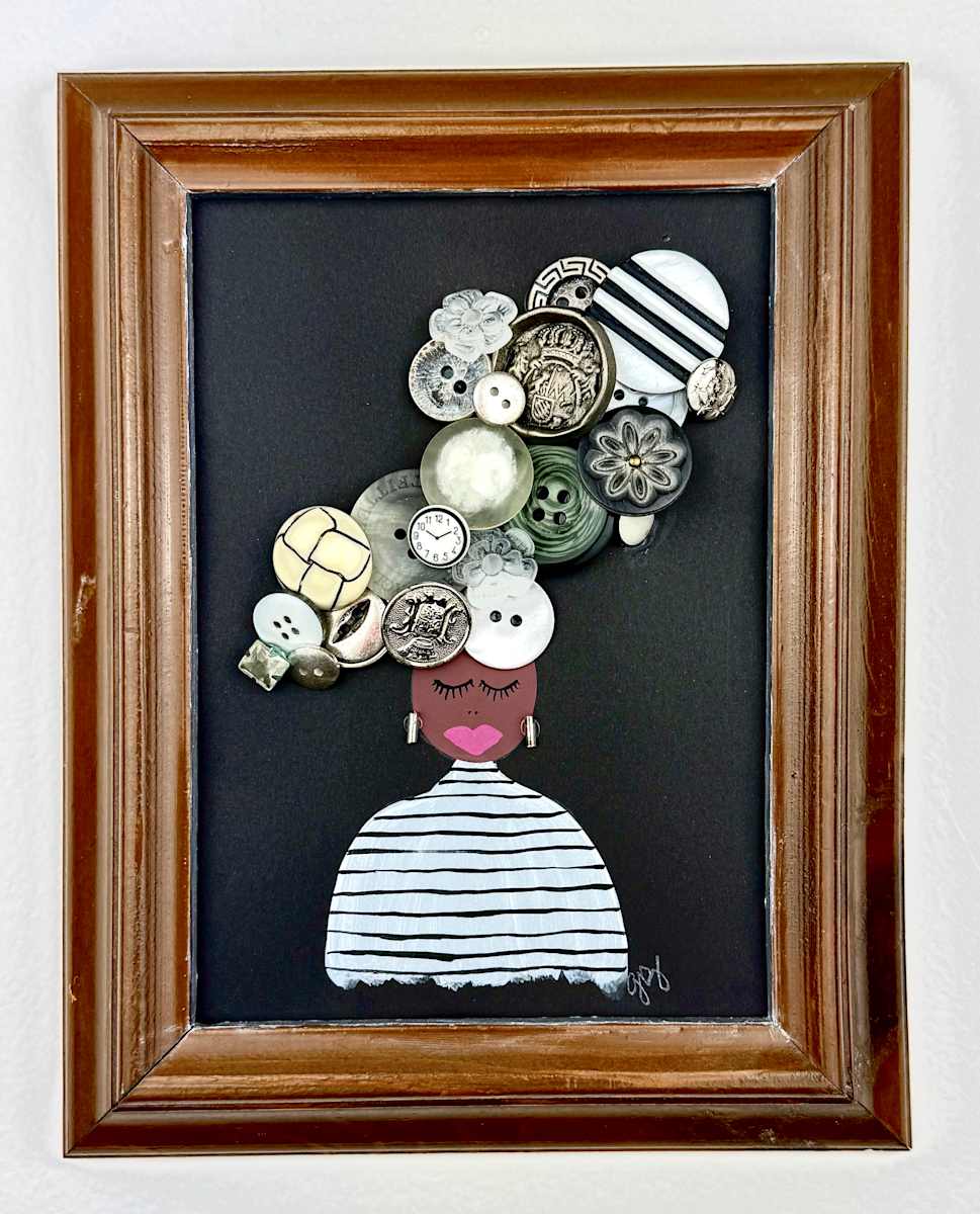Button People no. 1 by Ashley Delaney 