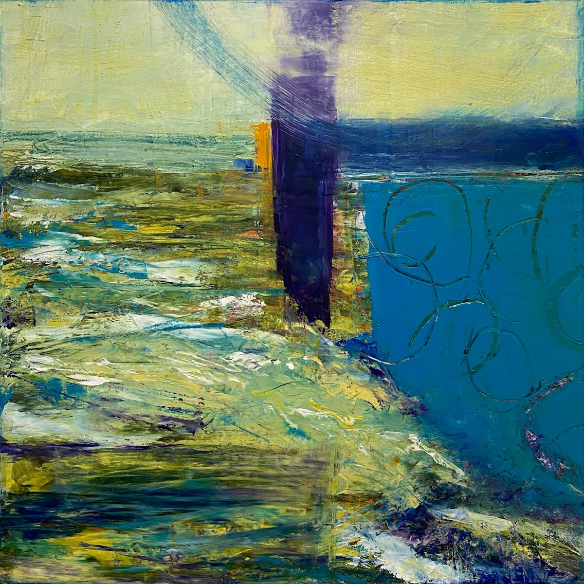 A Pier by Therese Bisceglia 