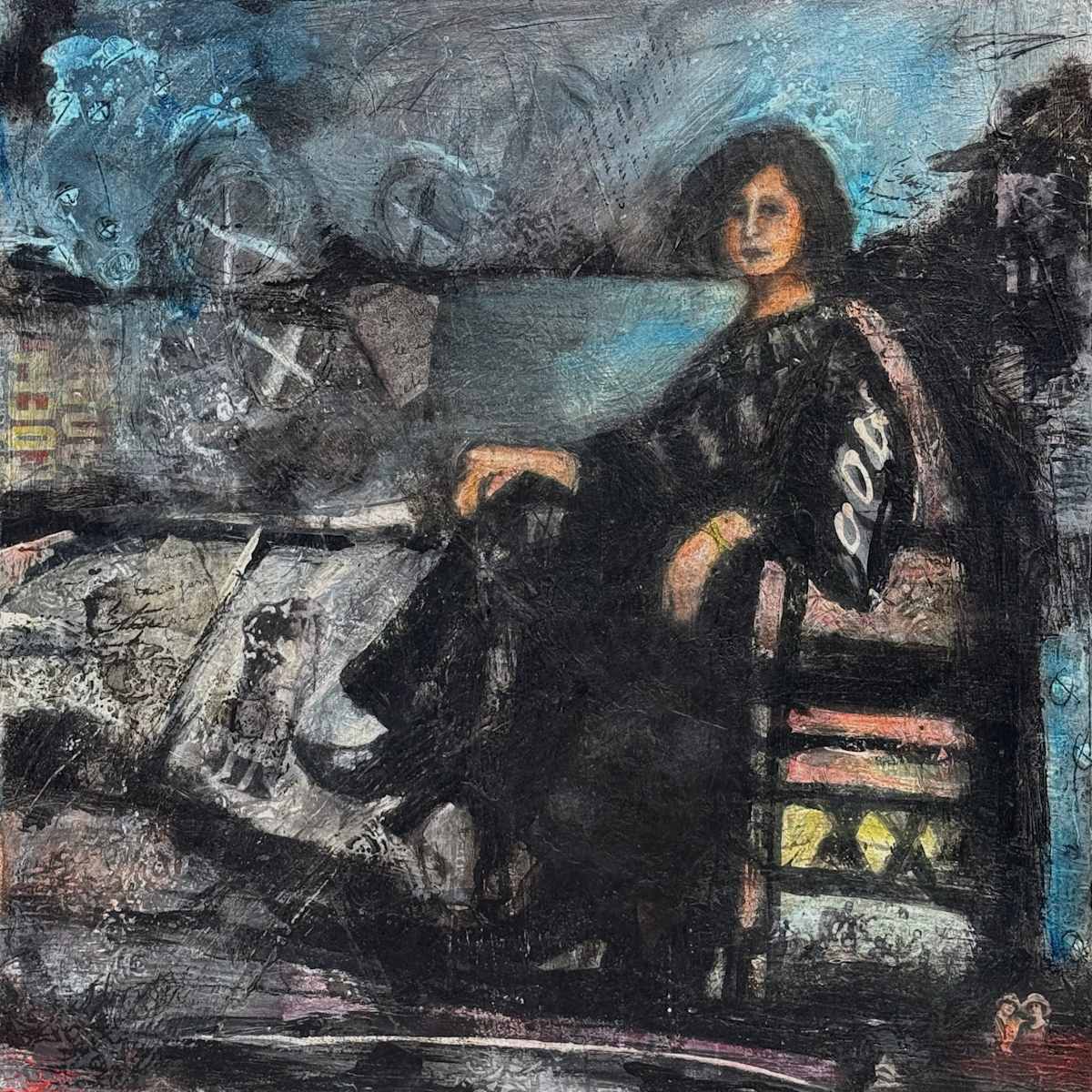 Grazielle Grisaille by Therese Bisceglia, Image 2.