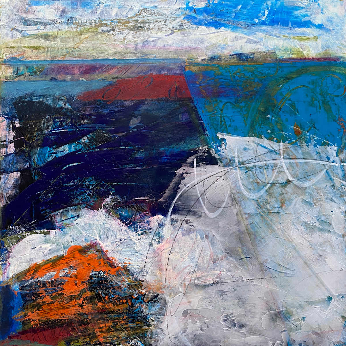 Sea, Saw by Therese Bisceglia 