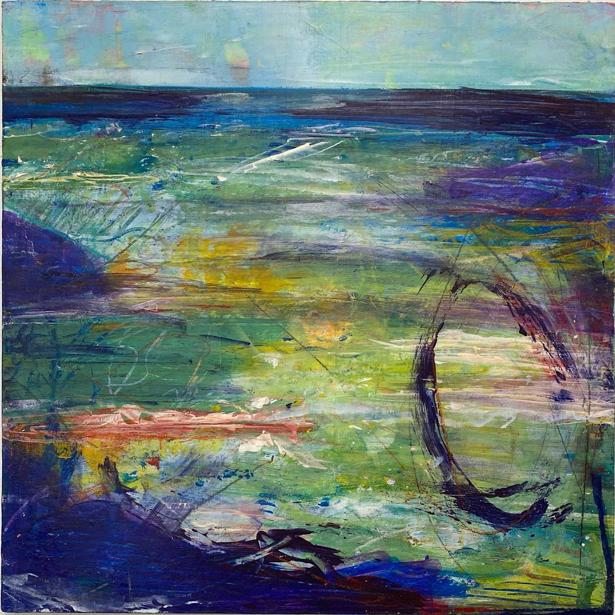 Quiet Day at Sea by Therese Bisceglia 