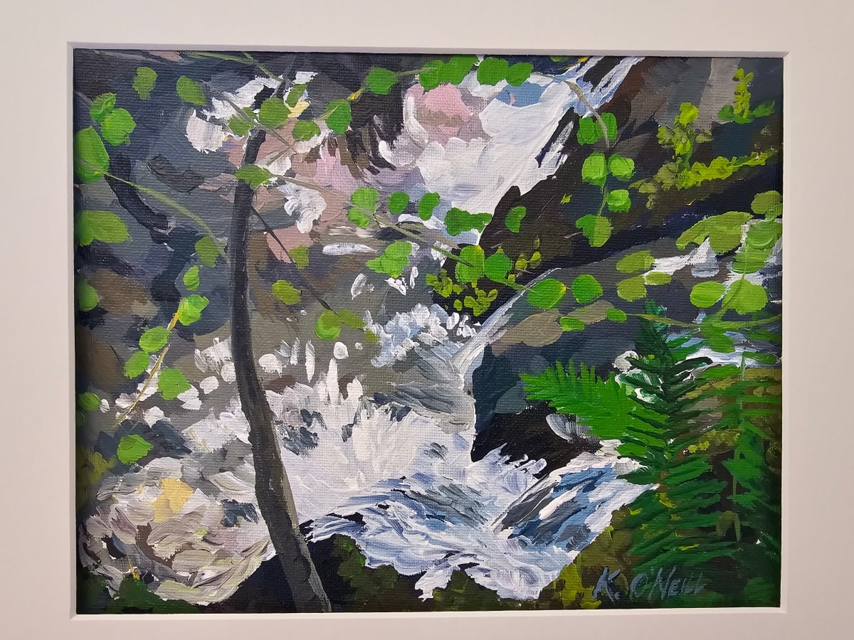 Along the Rainie Falls Trail by Kristen O'Neill 