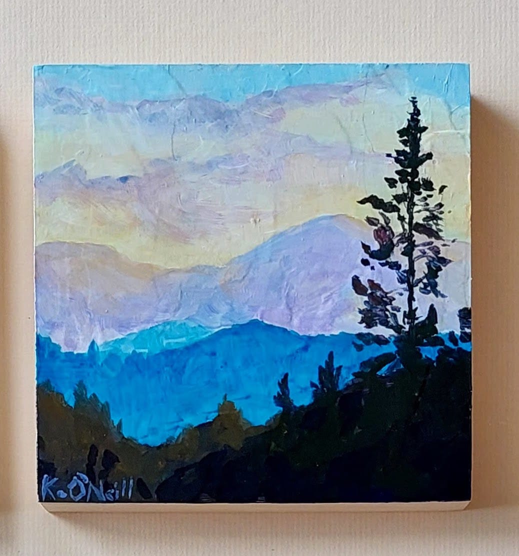 Hills Around Grants Pass by Kristen O'Neill 