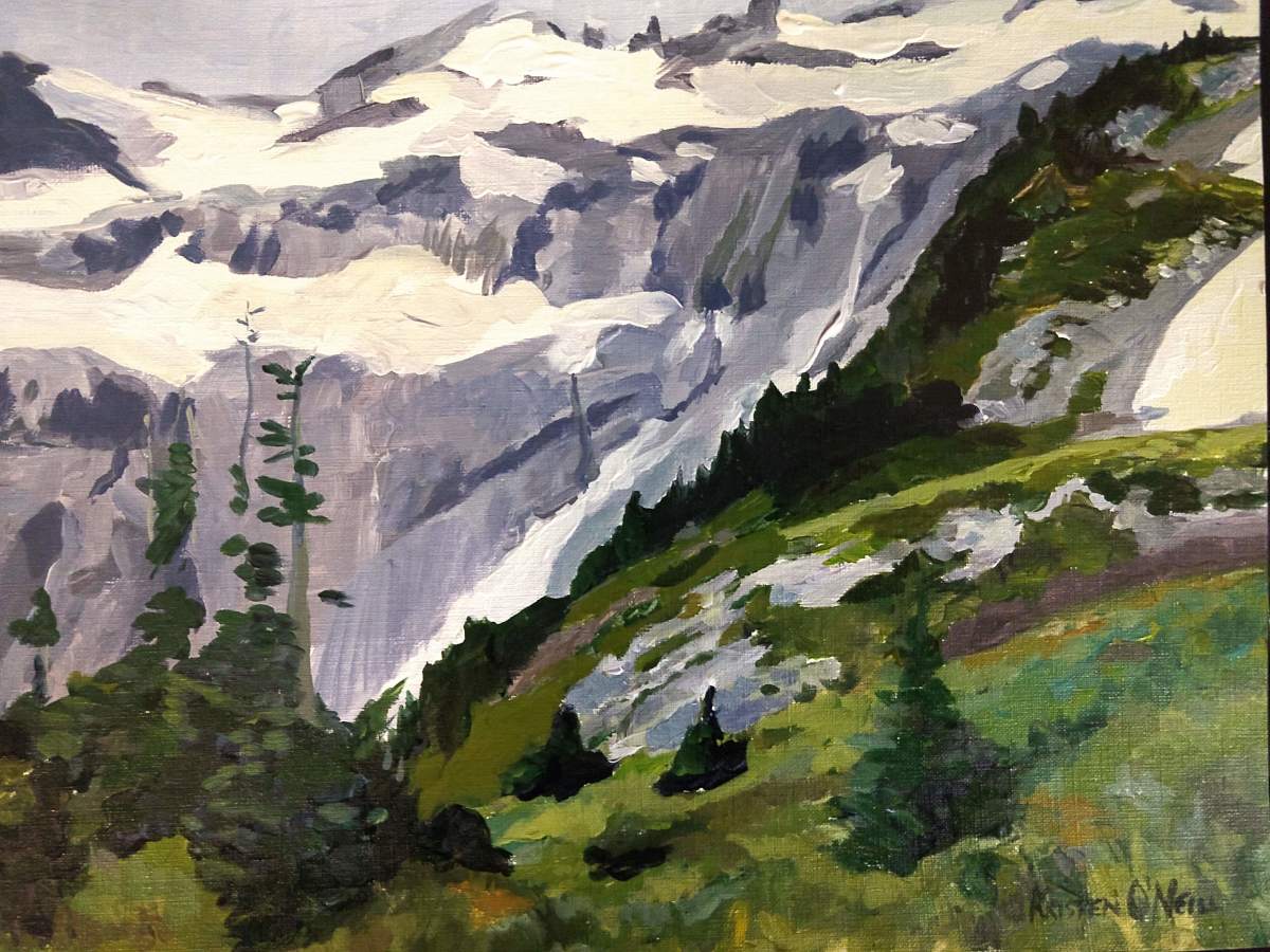 Wonderland Trail  No. 20 by Kristen O'Neill 