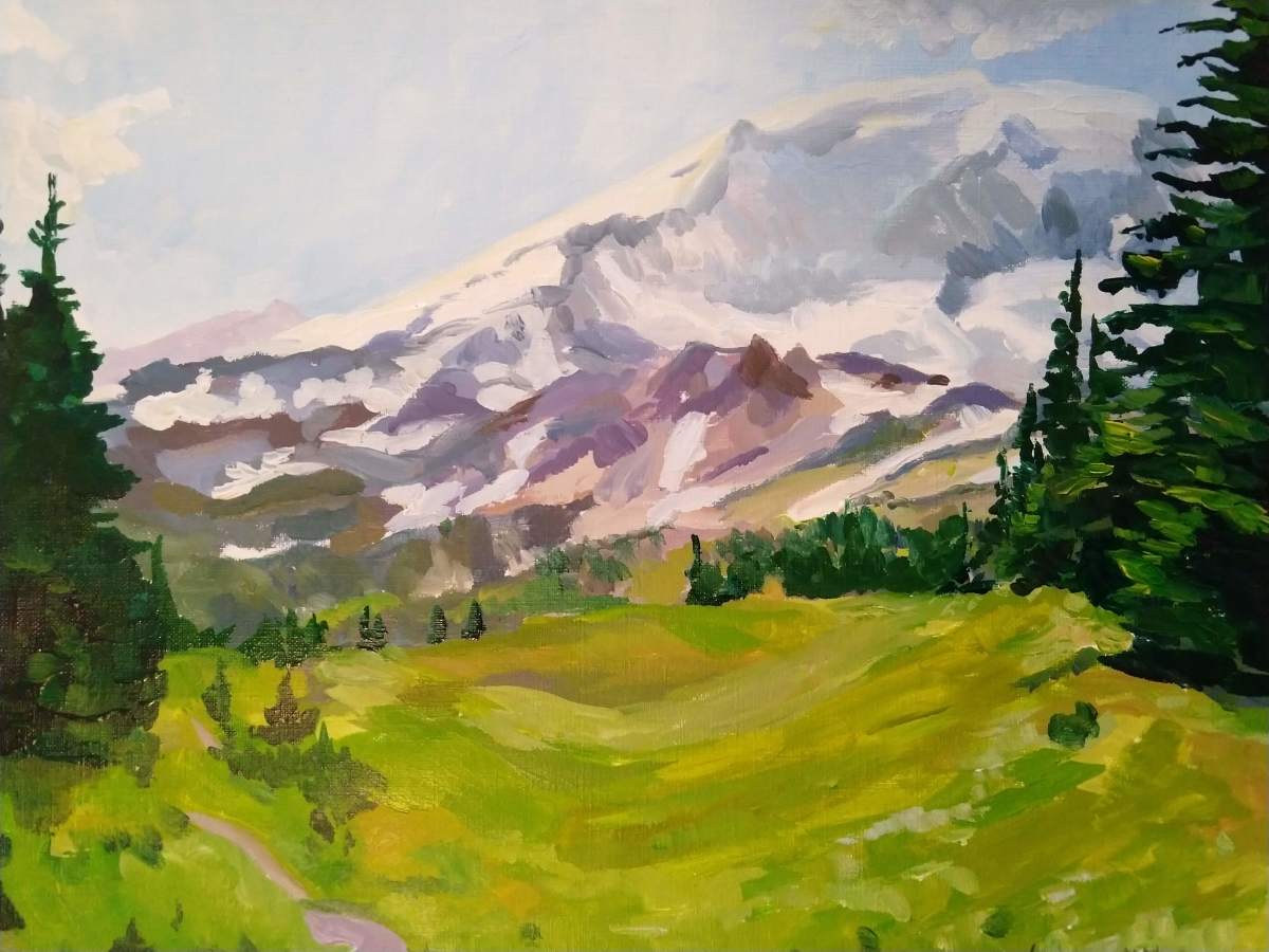 Wonderland Trail  No. 21 by Kristen O'Neill 