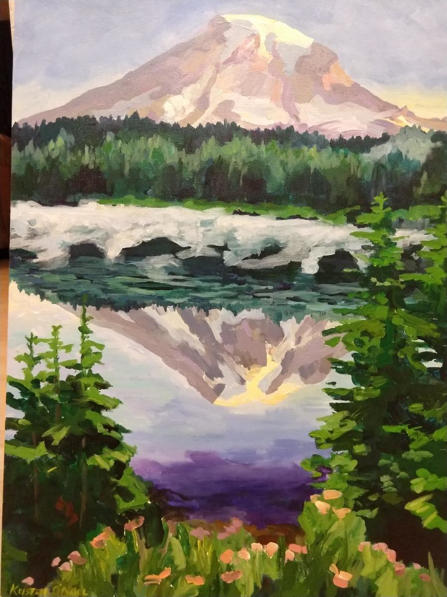 Wonderland Trail No. 8 by Kristen O'Neill 