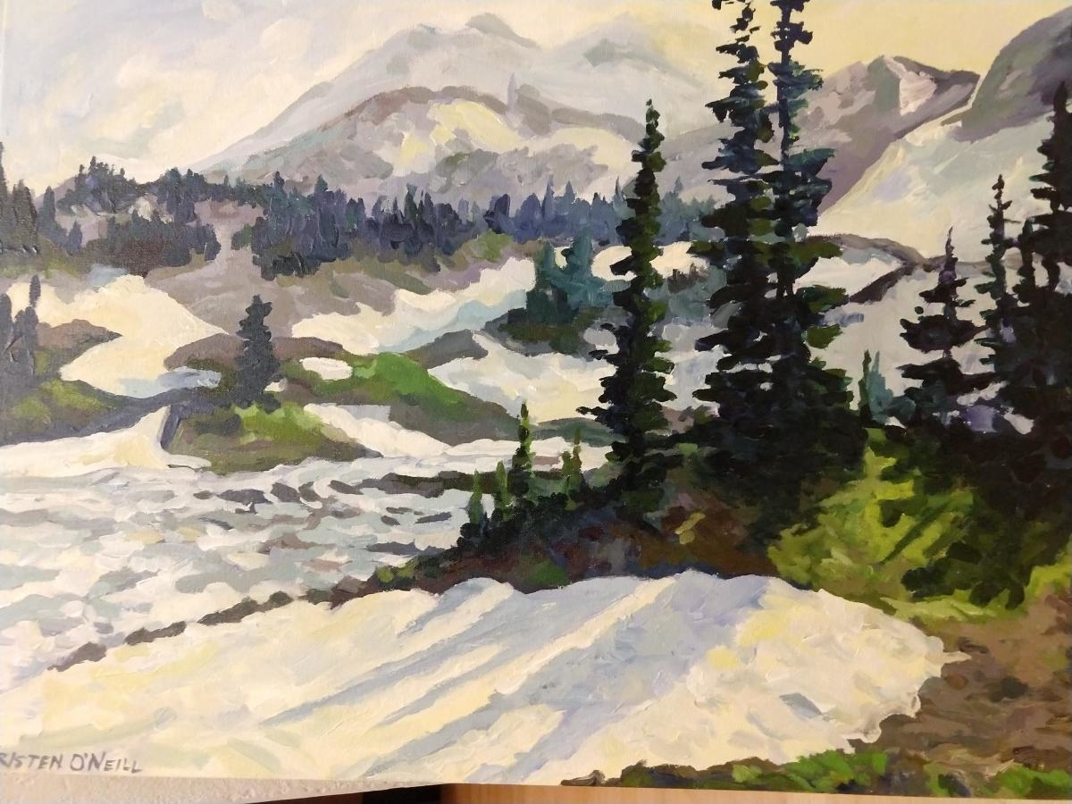 Wonderland Trail No. 9 by Kristen O'Neill 