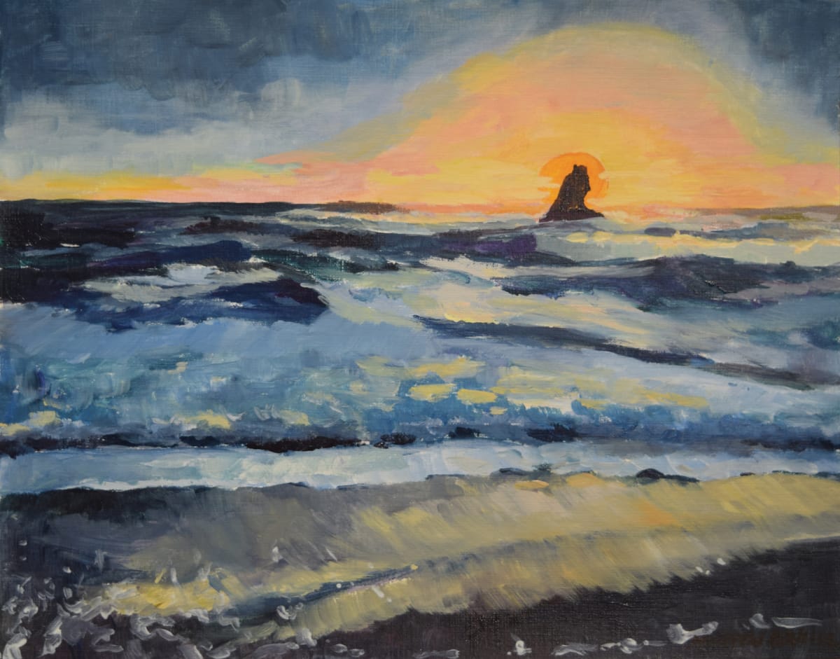 Sun Sets Behind by Kristen O'Neill 