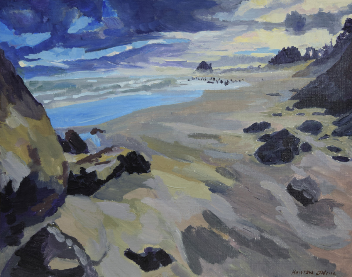 Neskowin Ghost Forest by Kristen O'Neill 