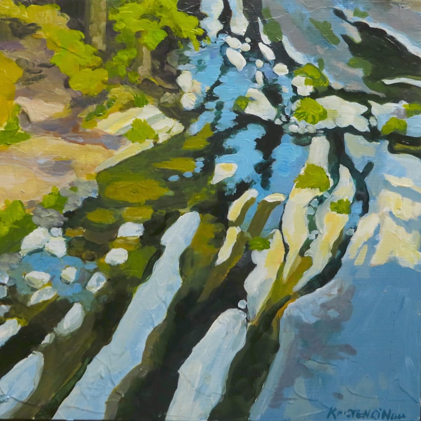 Little River at Wolf Creek Trailhead by Kristen O'Neill 