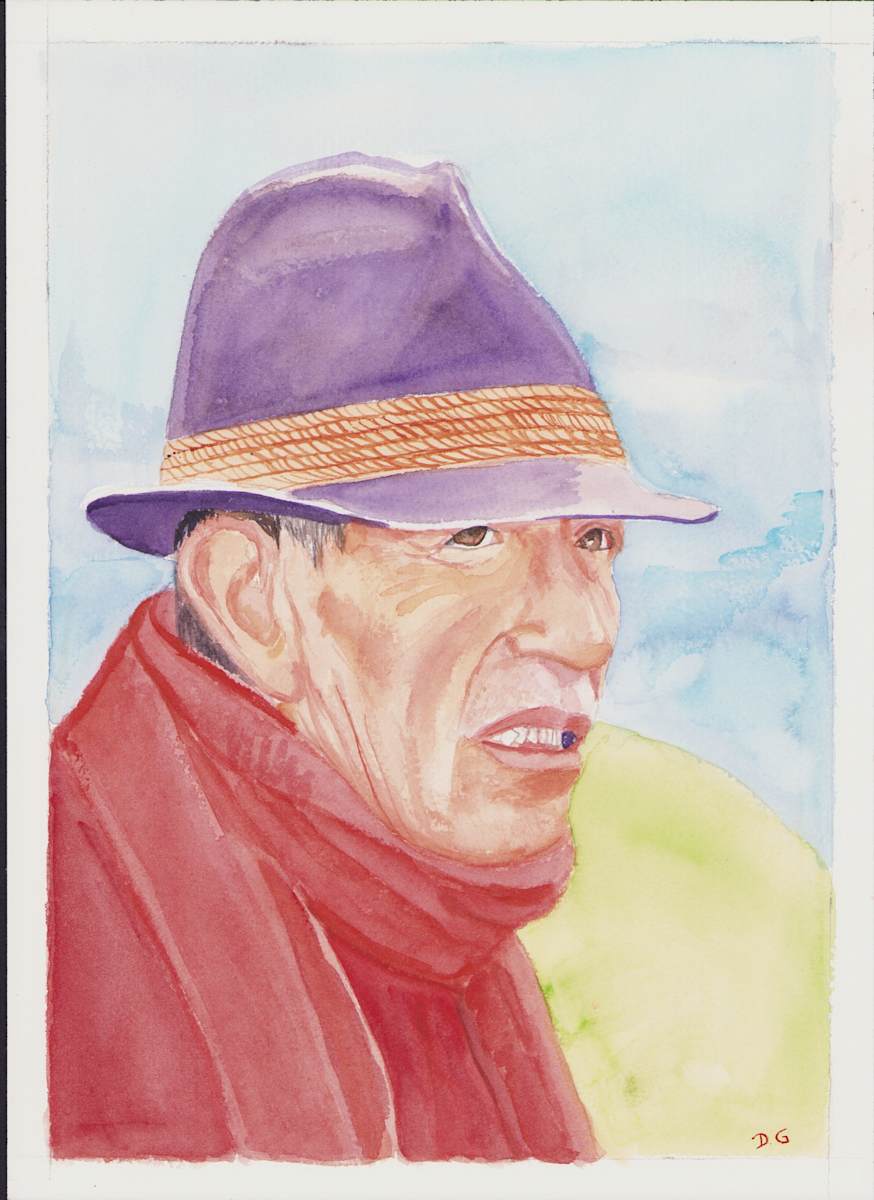 Elderly Indigenous Man by Daniela Godoy, Image 1.