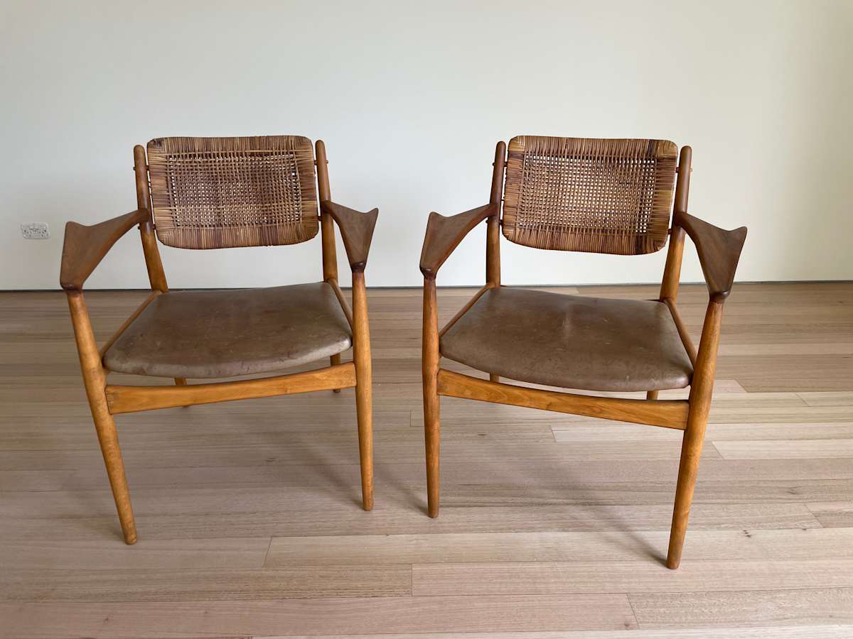 Armchairs Model 51 A by Arne Vodder, Image 13.