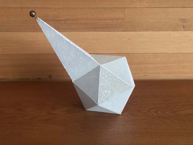 Baghdad Lamp - White by Mathieu Matégot, Image 1.