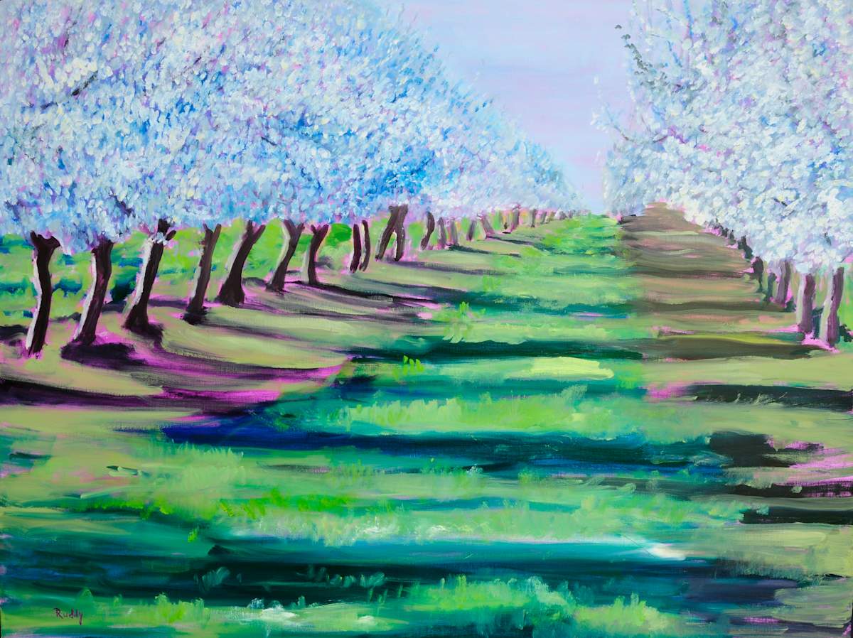 Almond Splendor by Sally Ruddy 