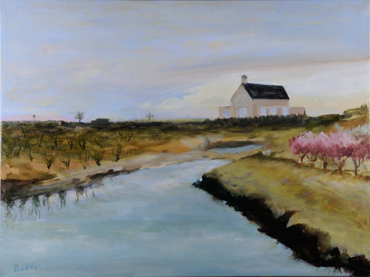 Dusk on Dry Creek by Sally Ruddy, Image 1.
