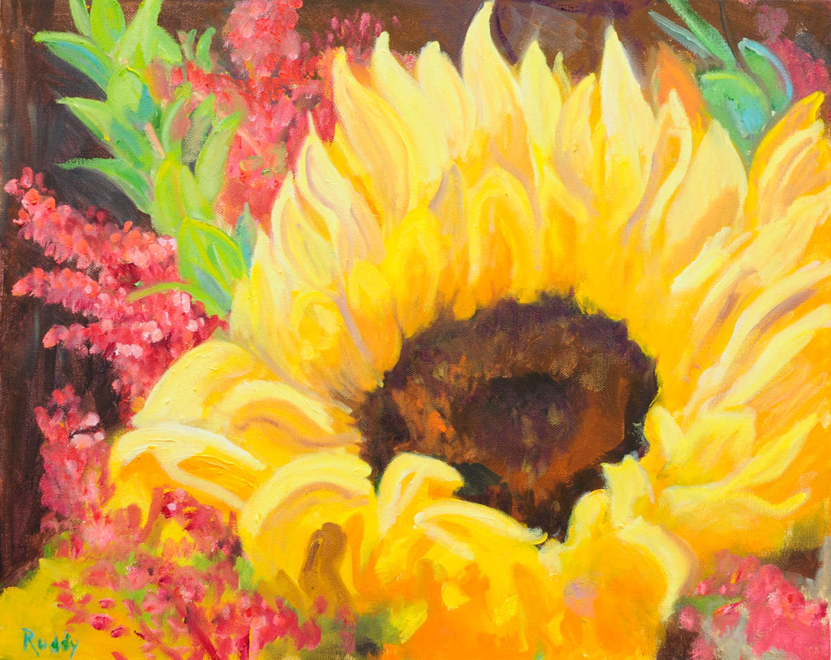 Golden Beauty by Sally Ruddy 