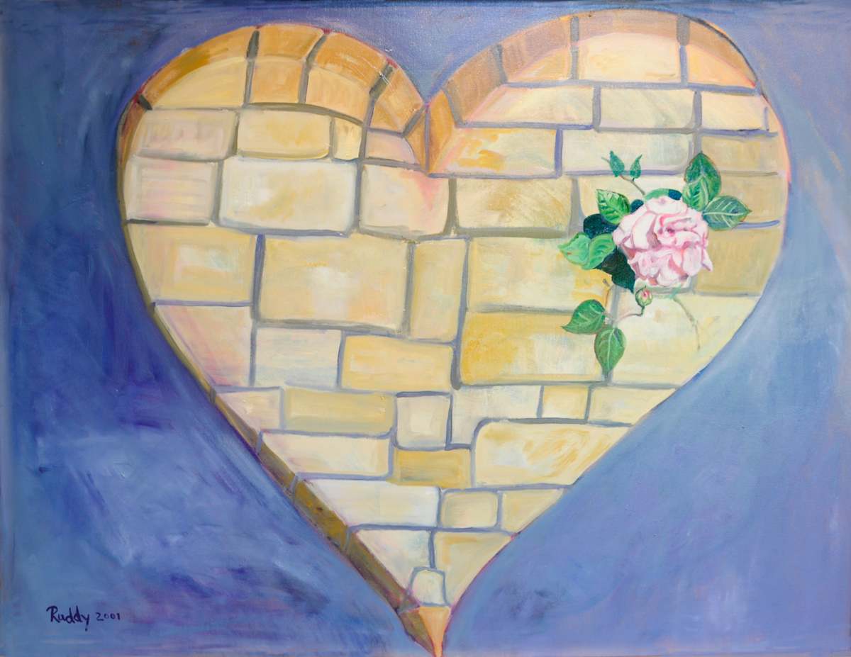 Healing Heart by Sally Ruddy 
