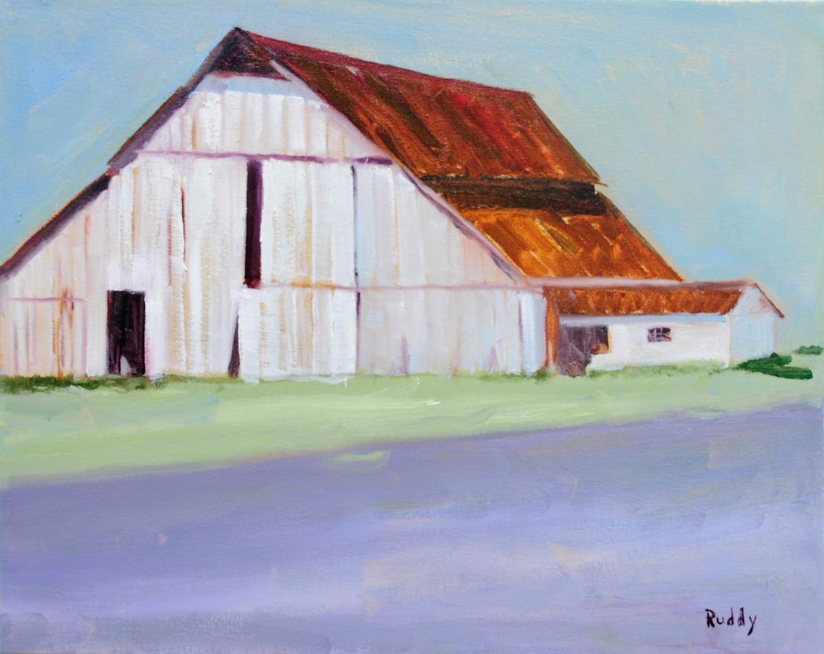 Milnes’ Dairy Barn by Sally Ruddy 