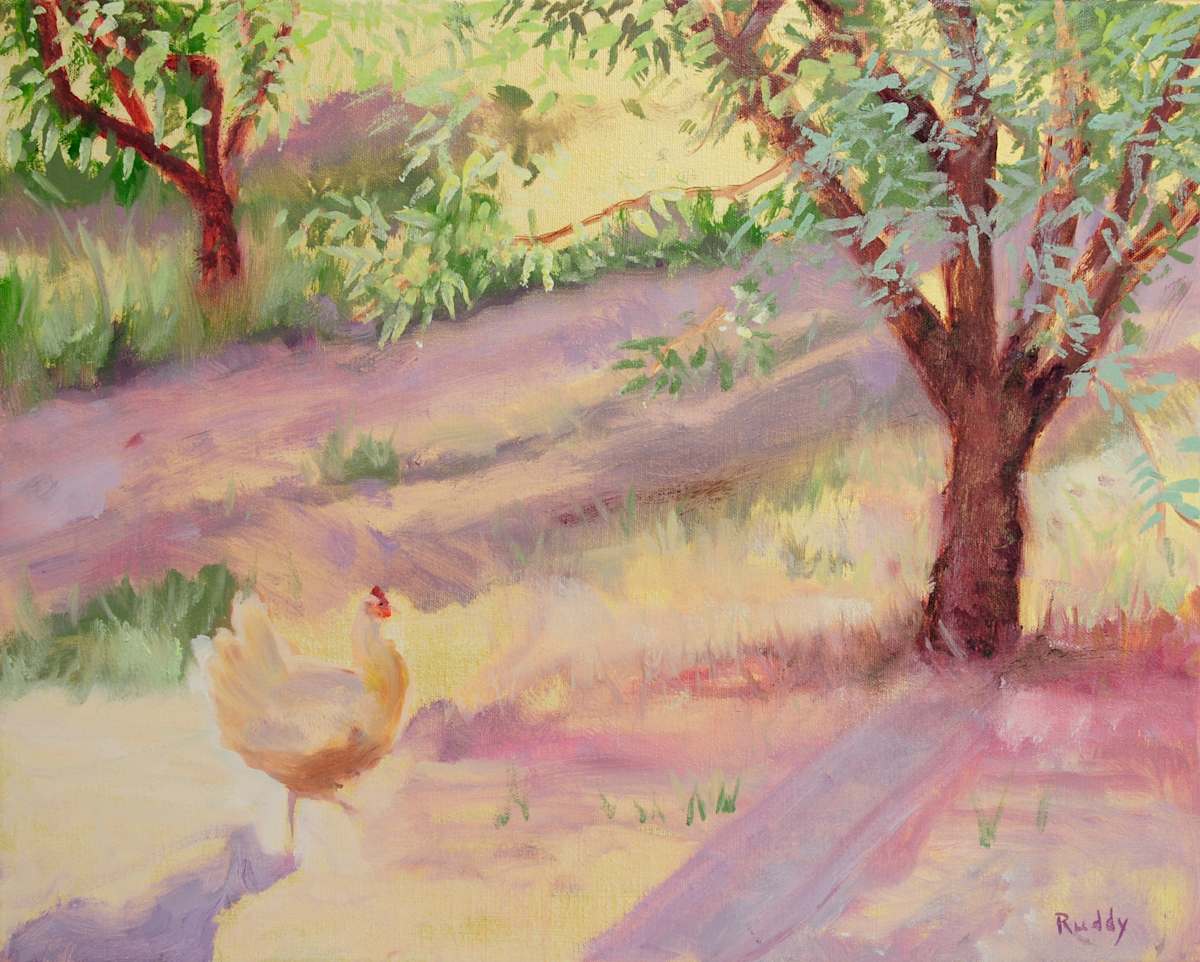 Morning Shuffle by Sally Ruddy 