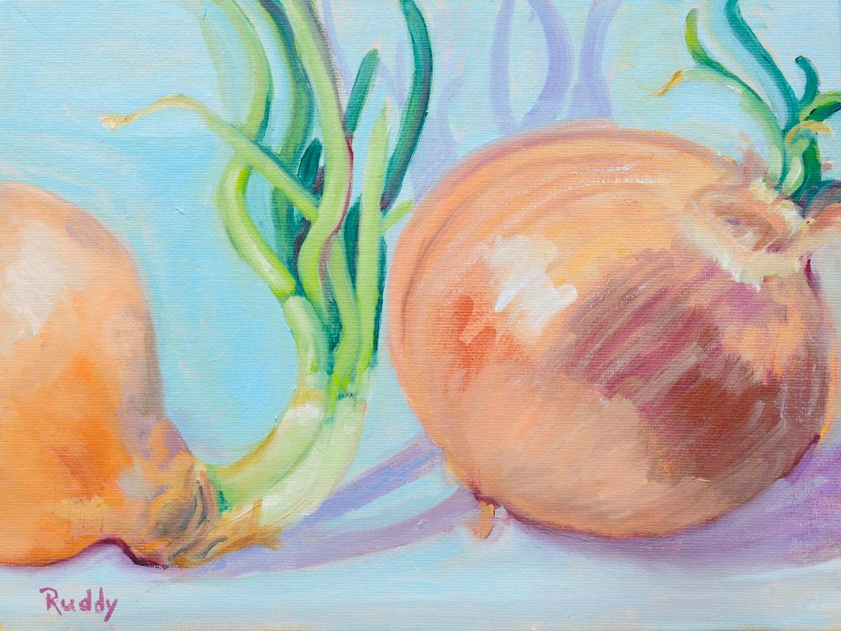 Onions No. 2 by Sally Ruddy, Image 1.