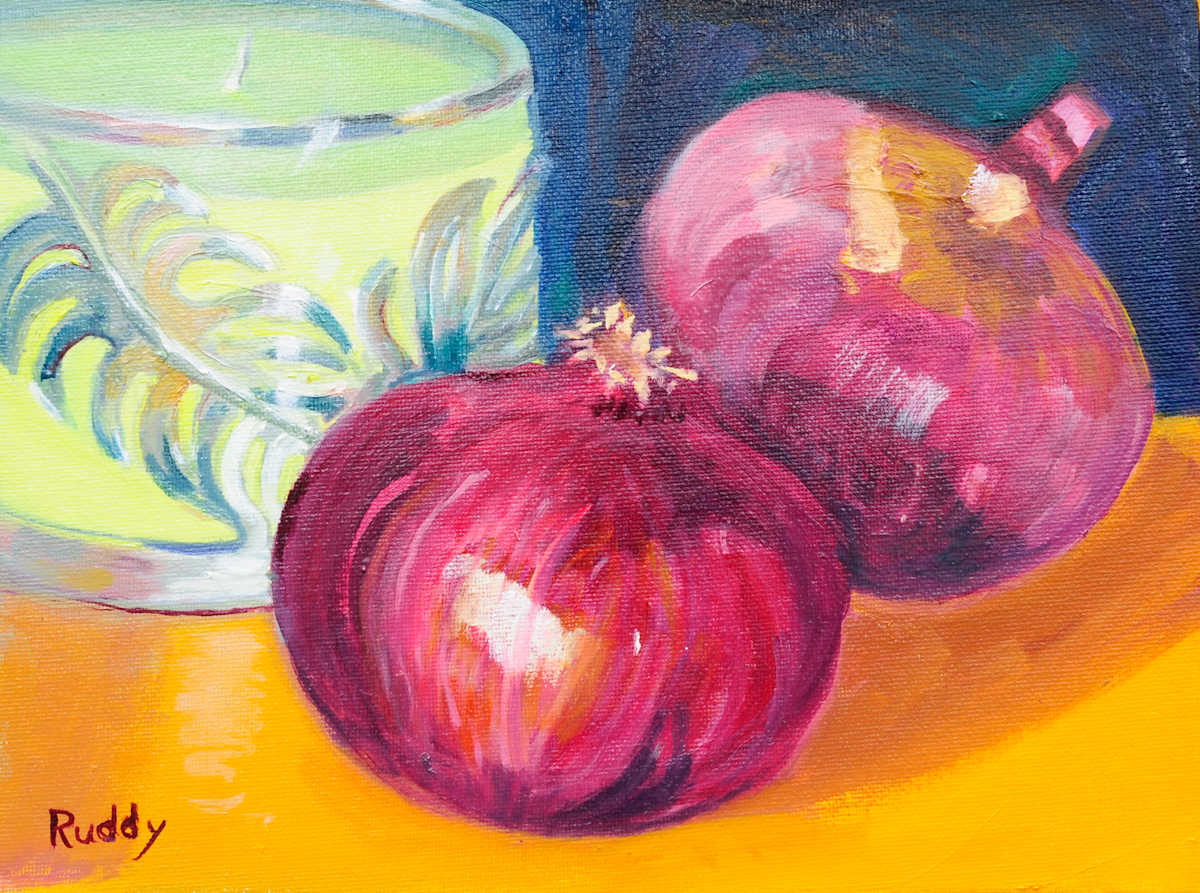 Onions No. 3 by Sally Ruddy, Image 1.