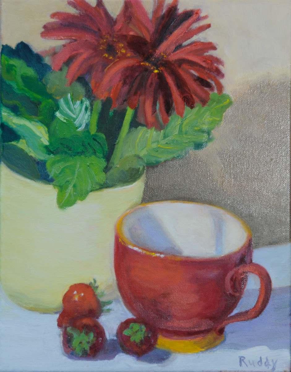 Radiant Red by Sally Ruddy, Image 1.