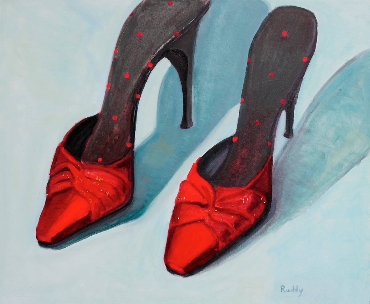 Red Shoes by Sally Ruddy, Image 1.