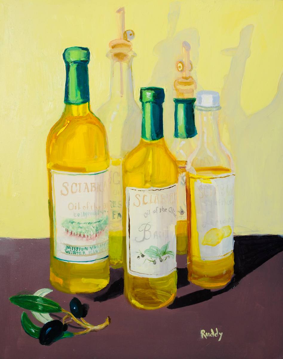 Sciabica Oils by Sally Ruddy, Image 1.