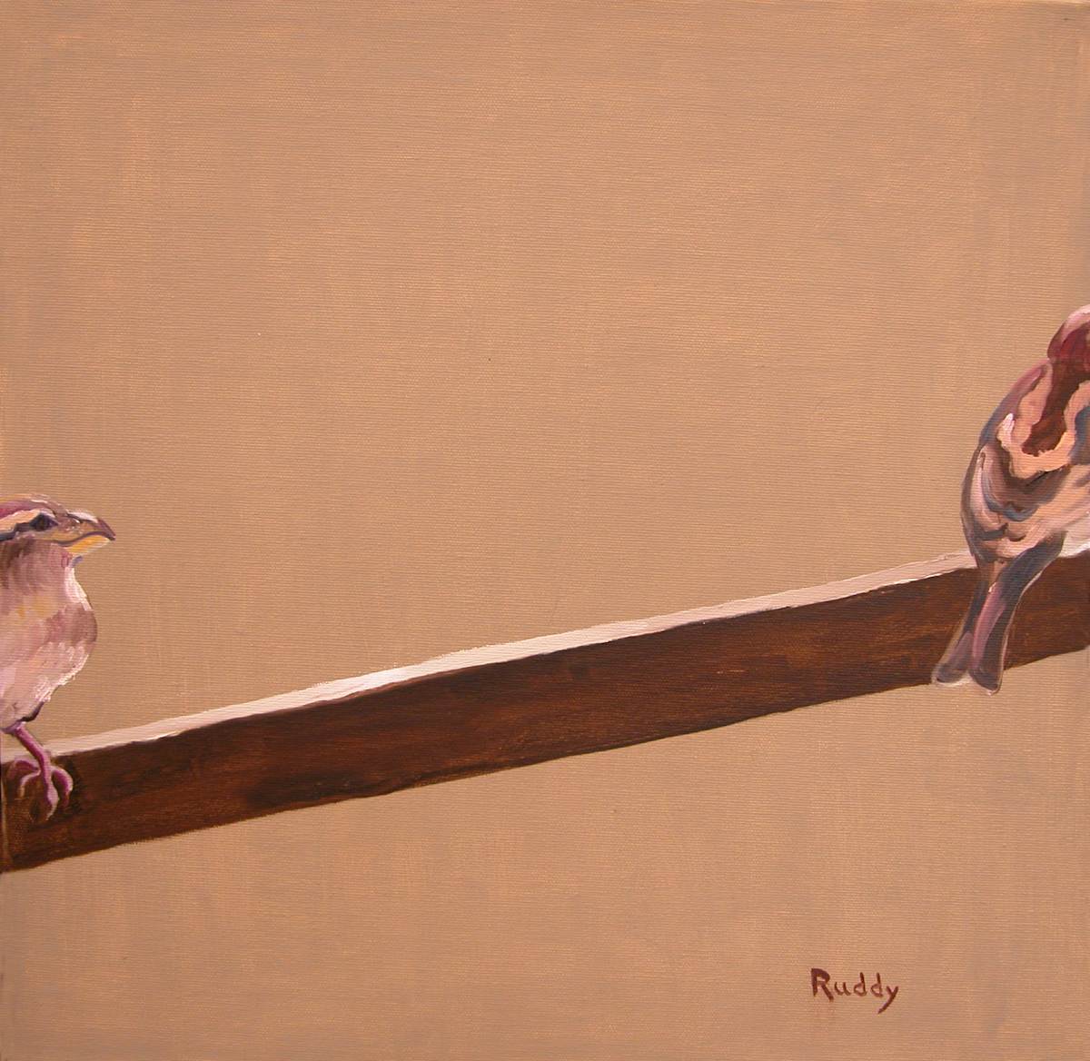 Sparrow #6 by Sally Ruddy, Image 1.