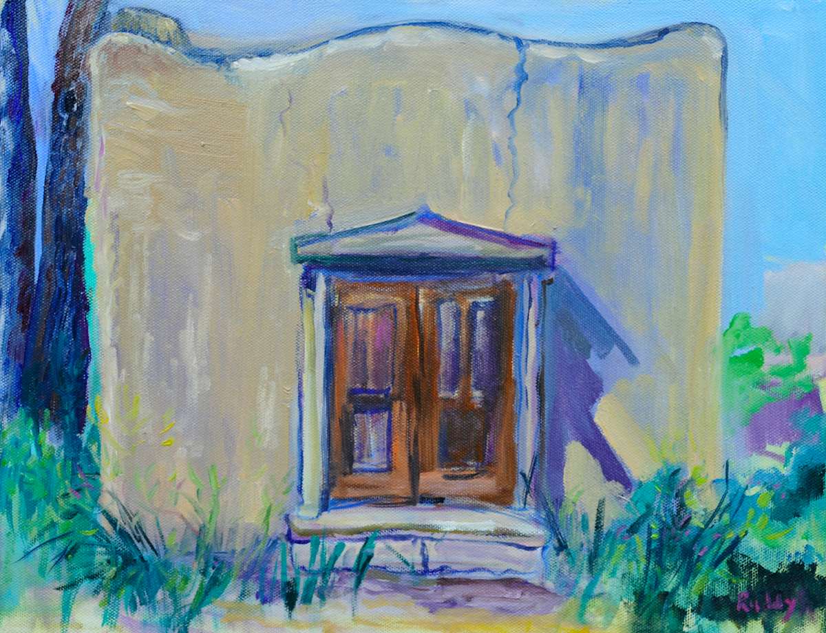 Taos Building by Sally Ruddy, Image 1.