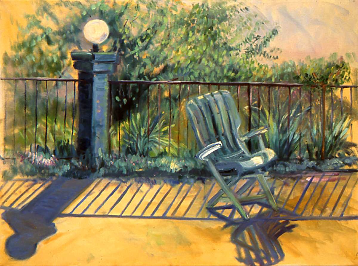 The Patio #2 by Sally Ruddy, Image 1.