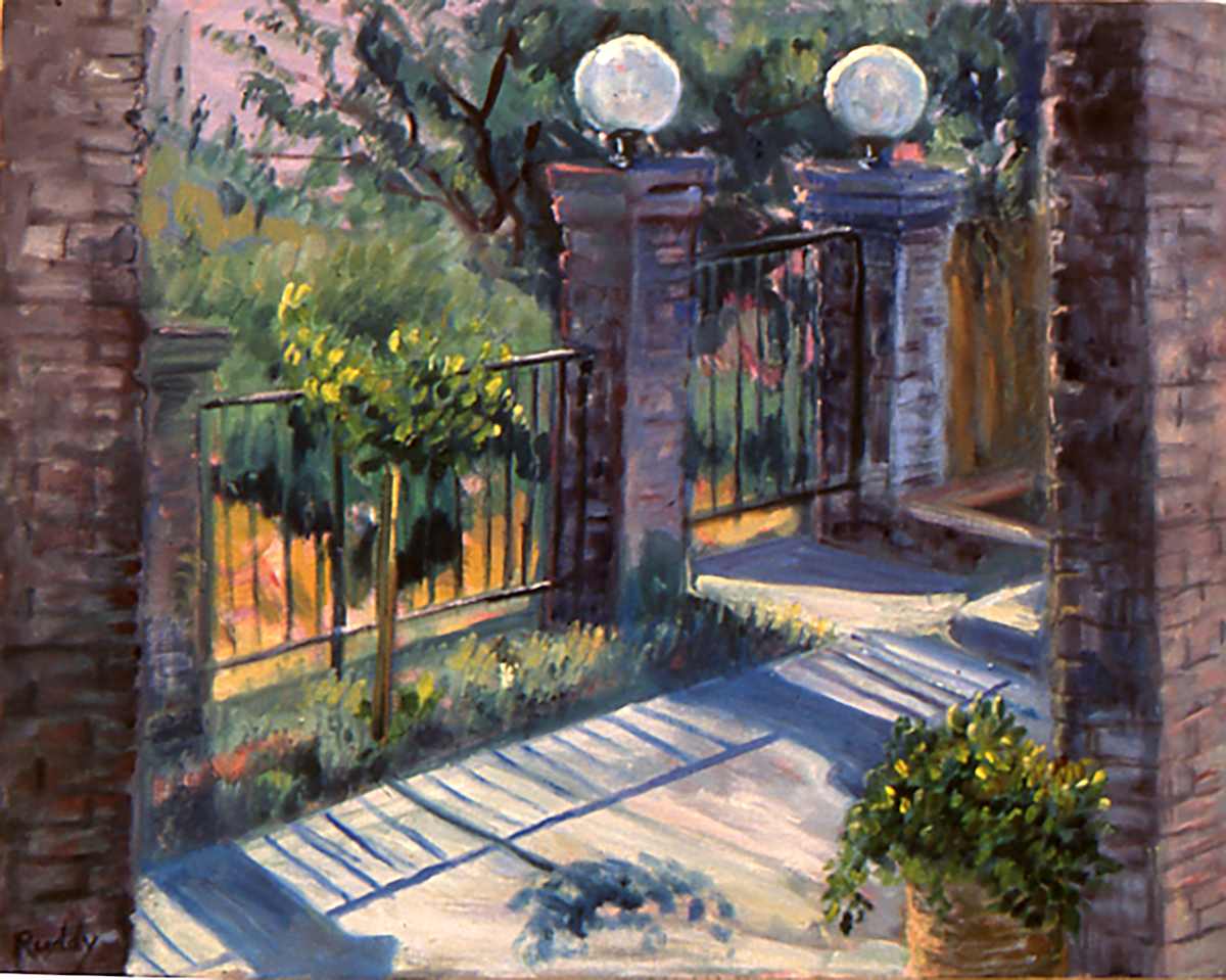 The Patio by Sally Ruddy, Image 1.