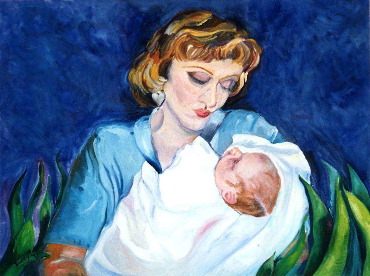 Two Tears by Sally Ruddy 