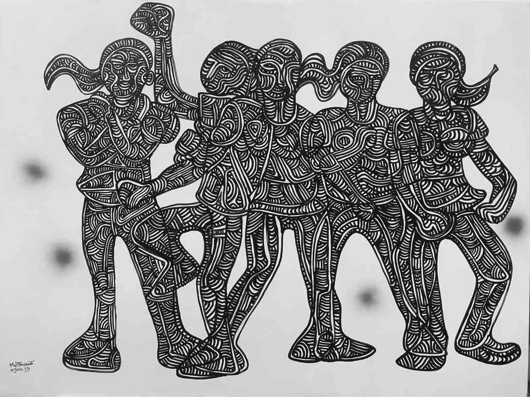 Aerobic Dance (2025) by Myat Kyawt, Image 17.